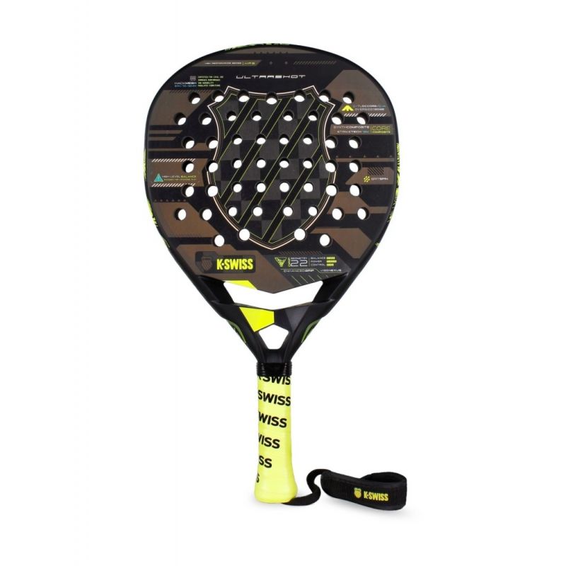 K-Swiss Ultrashot 18K — Pala de pádel